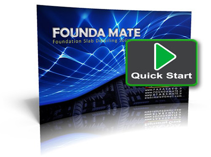 FOUNDA MATE Foundation Slab Detailing Software